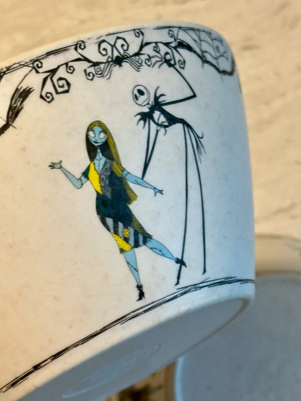 Disney Nightmare Before Christmas Melamine Bowls – Set of 2 (Jack & Sally)